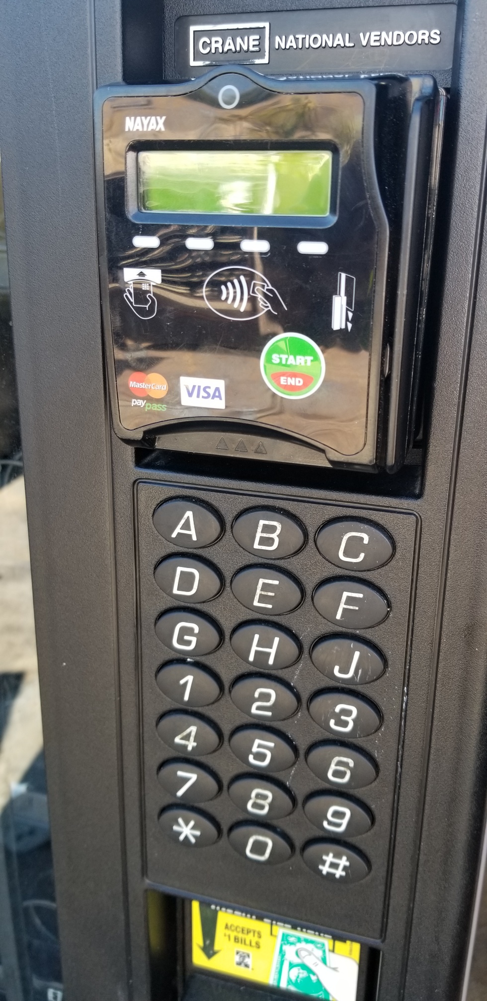 National Vendors Millennium Vending Machine Spacer for Nayax and